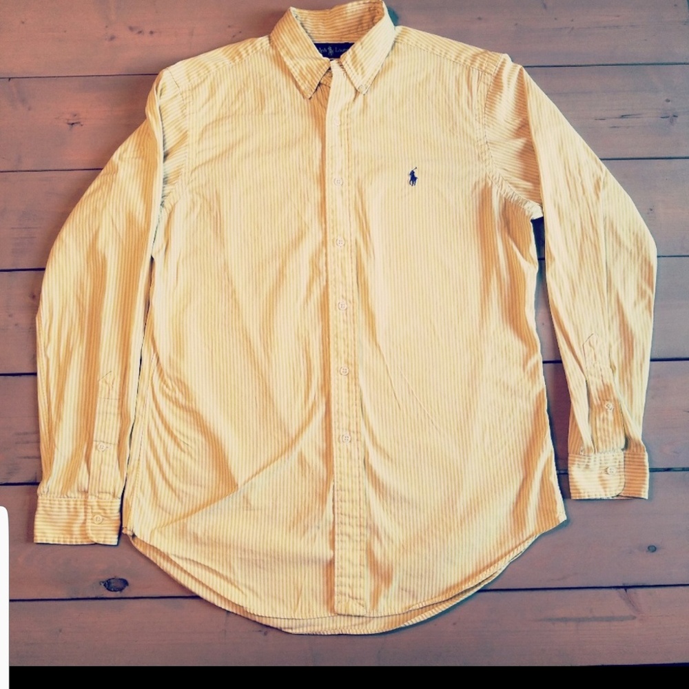Long Sleeved Polo Button Down